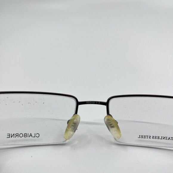 Claiborne Salesman Mens eyeglasses Frame Black 0JUV 53-18-145 H6736 - Picture 8 of 9